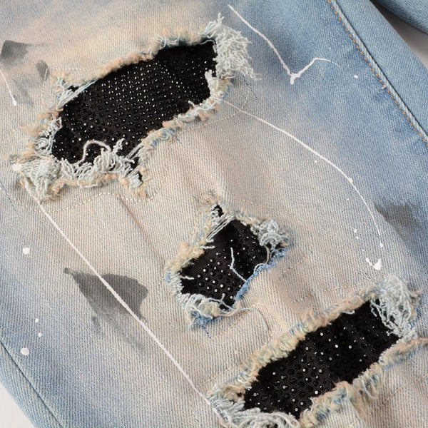 Stained Jeans