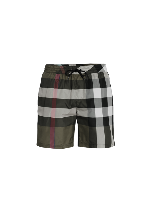 CHEQUERED - SHORTS DARK