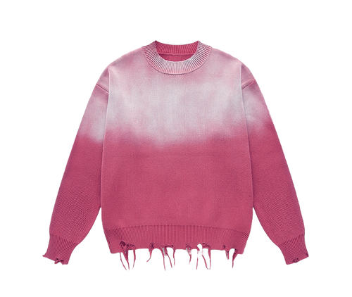 ARVID - DISTRESSED SWEATER