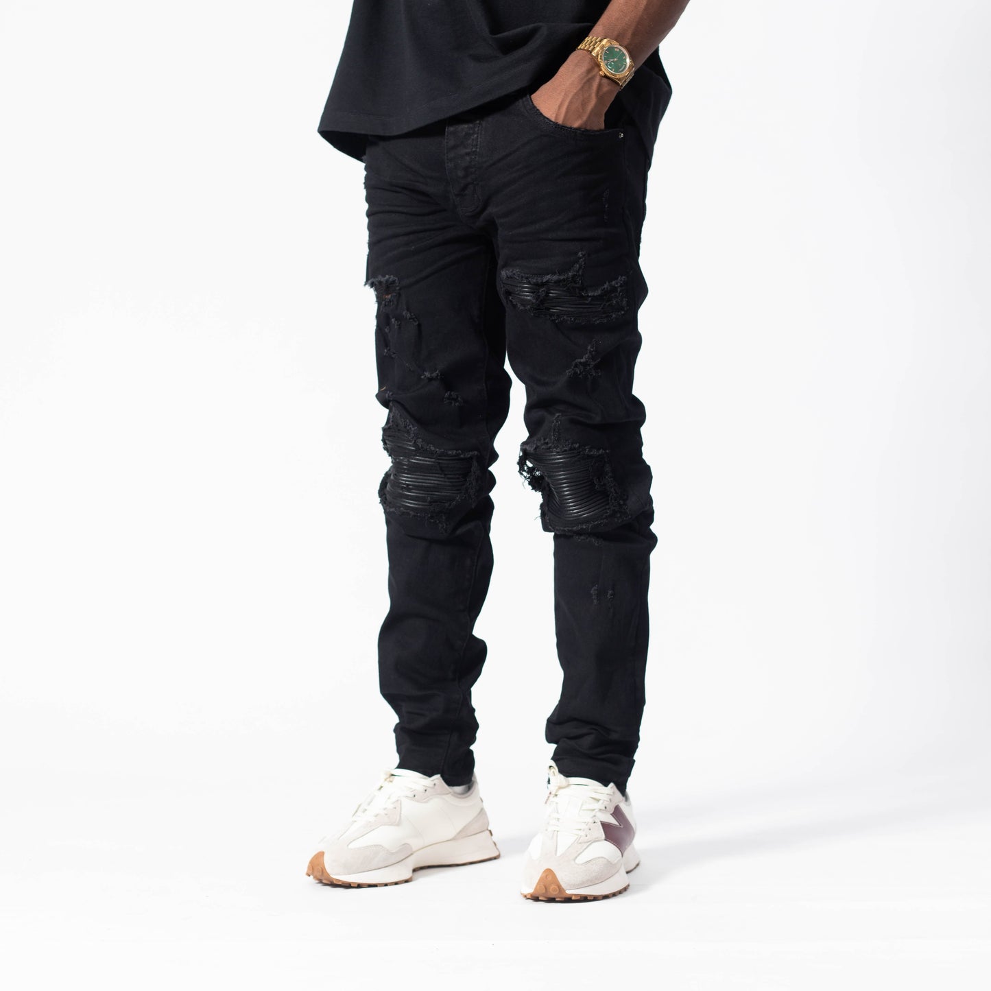 All Black Jeans