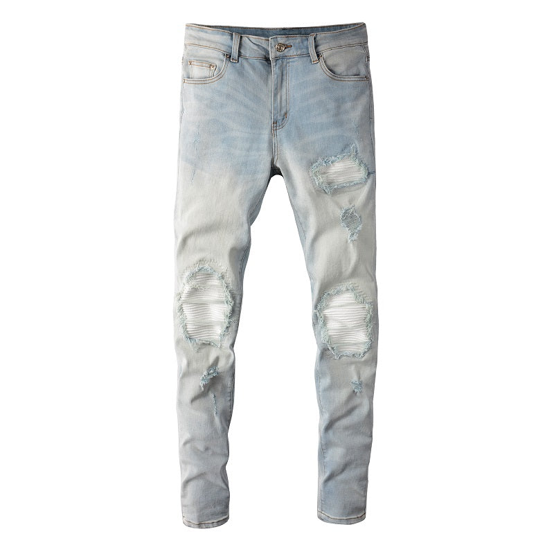 Blue White Shark Jeans